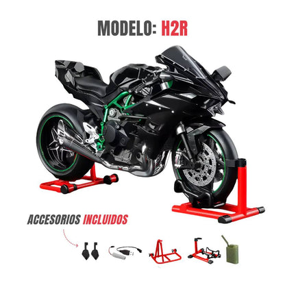 1:9 Kawasaki H2R Premium - Con Humo