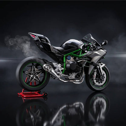 1:9 Kawasaki H2R Premium - Con Humo