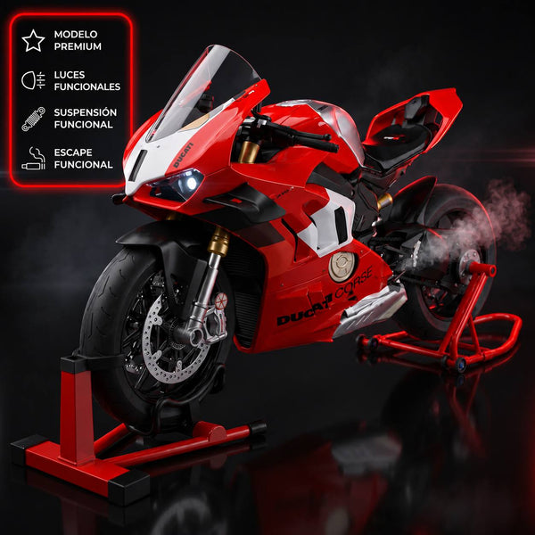 1:9 Ducati V4R Premium - Con luz