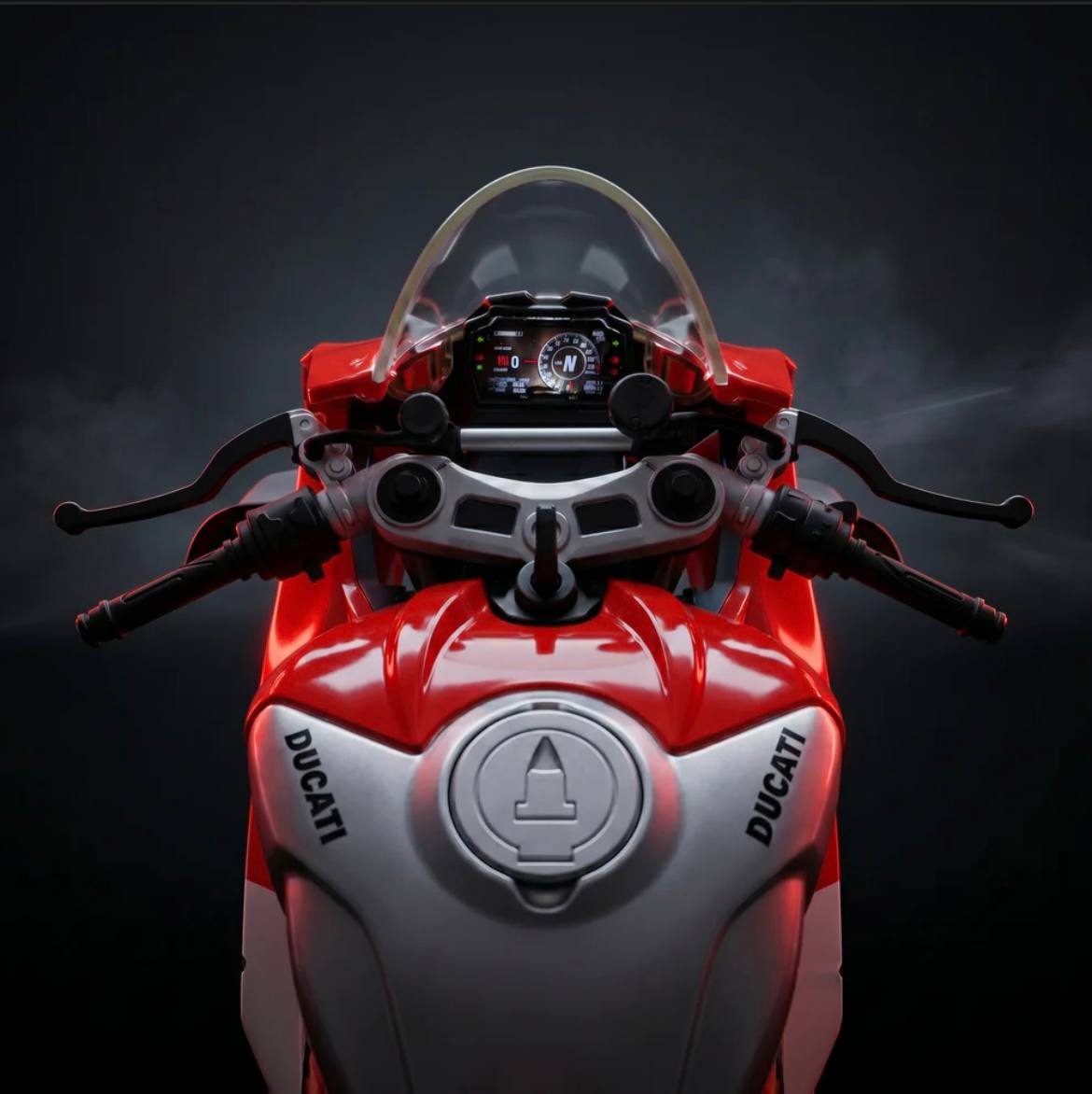 1:9 Ducati V4R Premium - Con luz