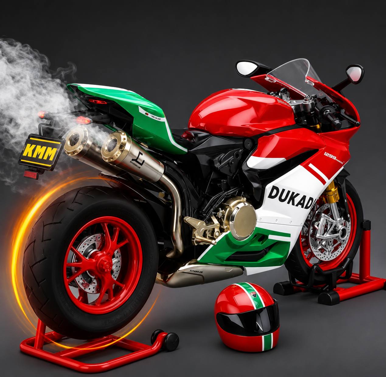 1:9 Ducati 1299 Premium - Con Humo